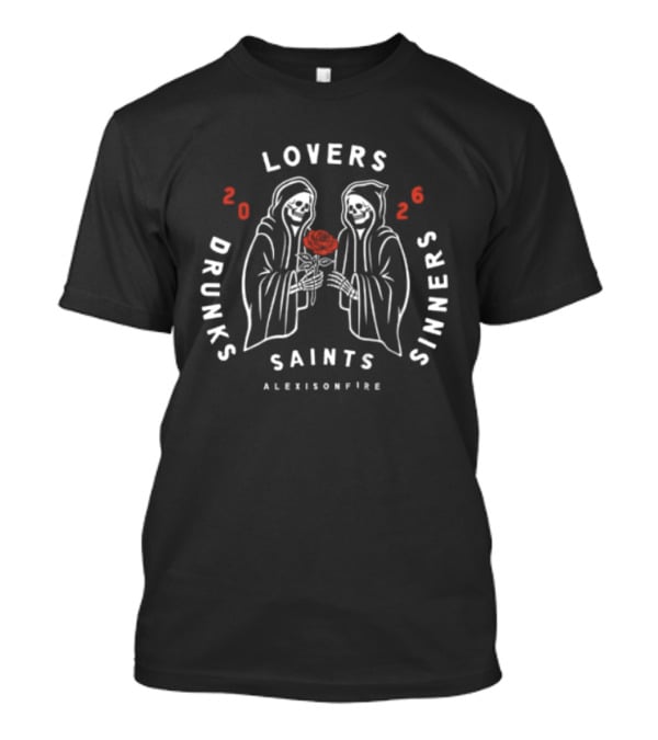Lovers Saints Sinners Drunks Alexisonfire 2023 T-Shirt