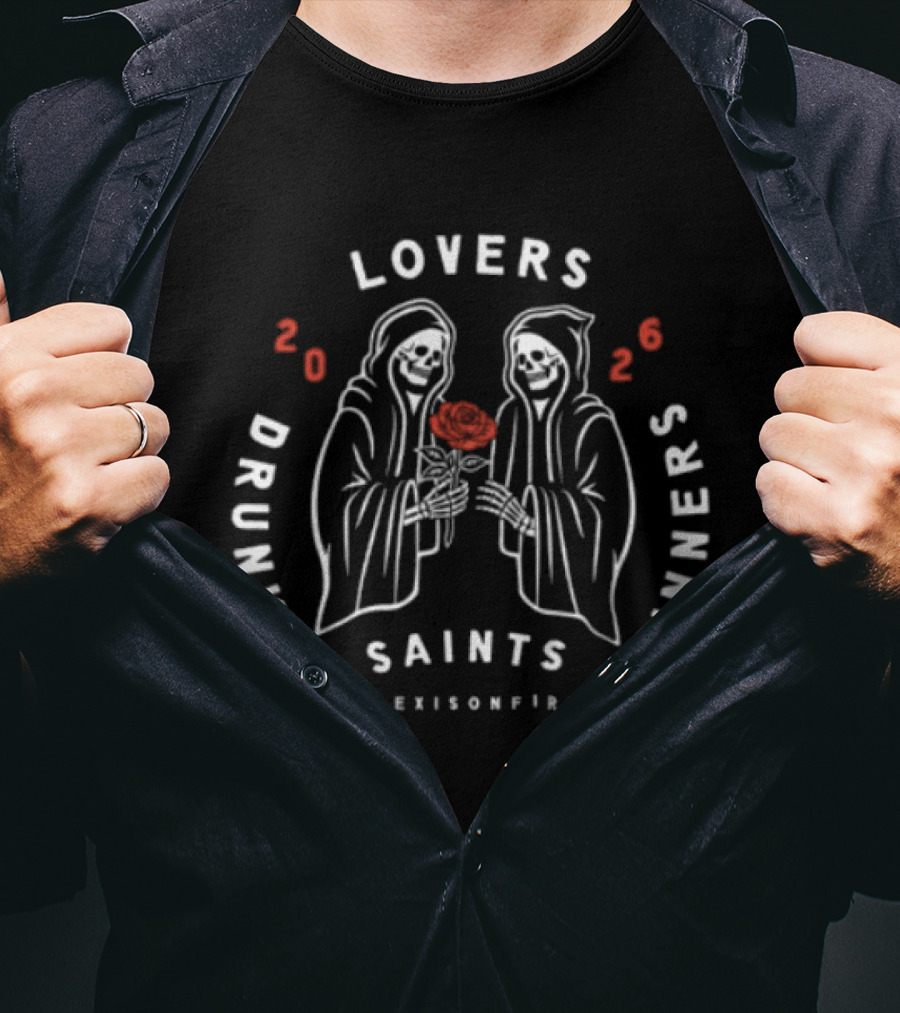 Lovers Saints Sinners Drunks Alexisonfire 2023 T-Shirt