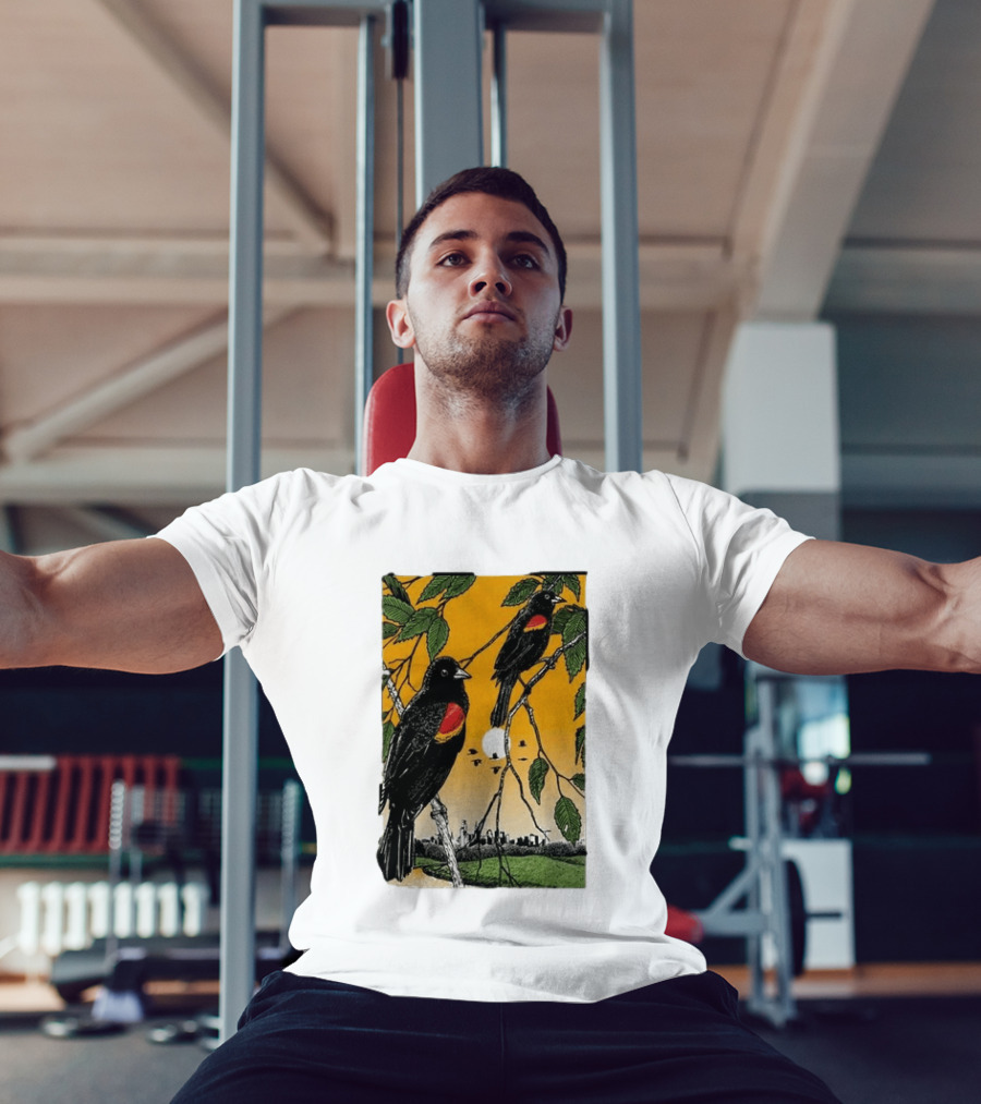 Gregory Alan Isakov Philadelphia August 21 2026 Red Winged Blackbirds City Skyline T-Shirt