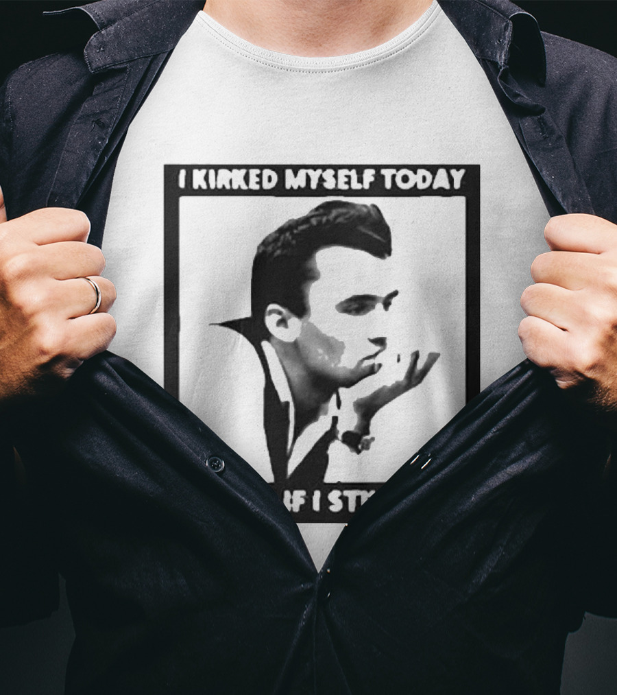 I Kirked Myself Today To See If I Still Feel Silhouette With Hand Gesture T-Shirt