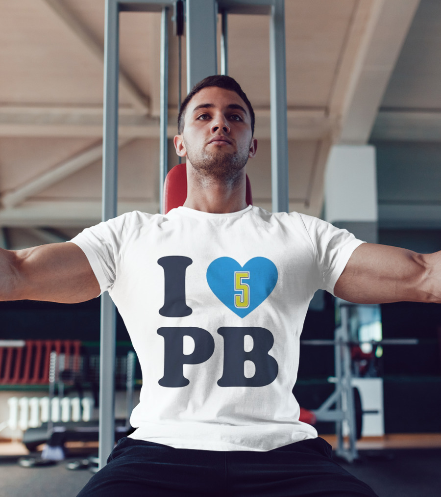 I Love Heart 5 PB Sports T-Shirt
