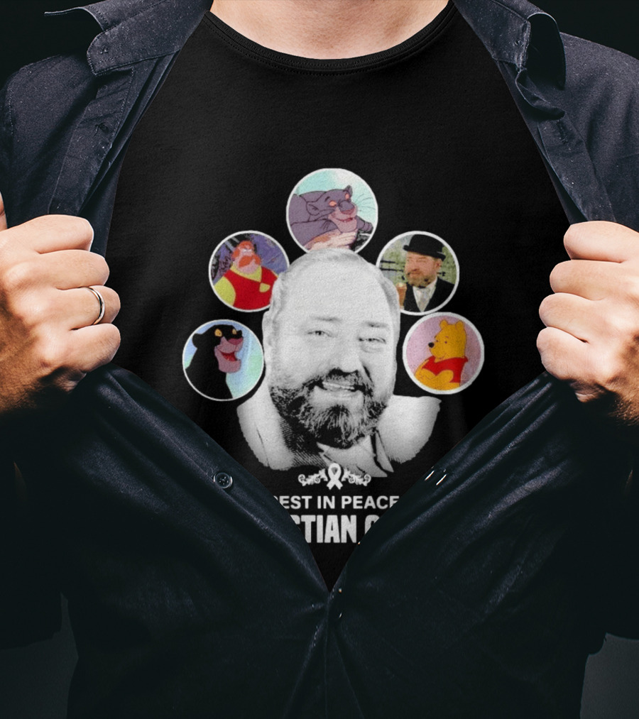 Rest In Peace Sebastian Cabot Disney Characters T-Shirt