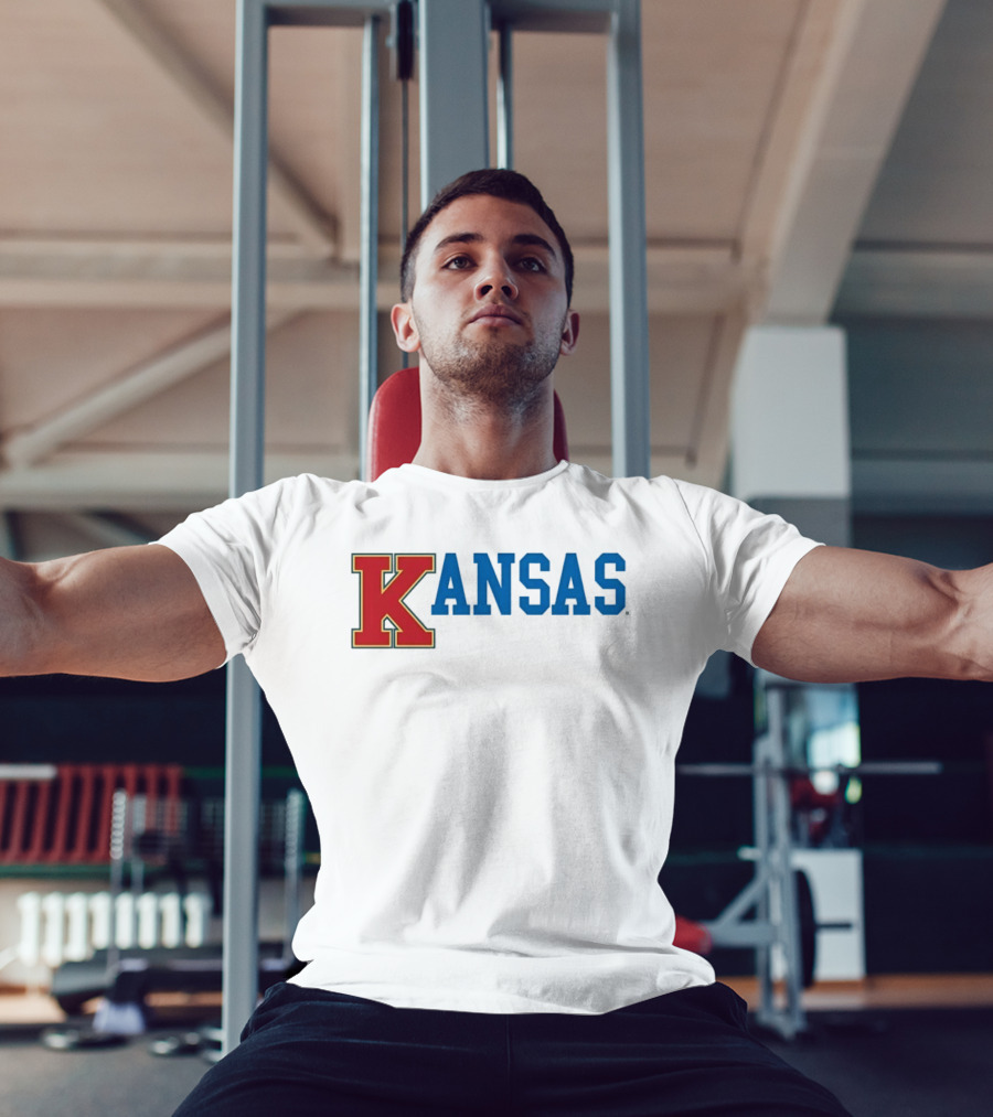 Kansas Jayhawks NCAA College Basketball KANSAS T-Shirt