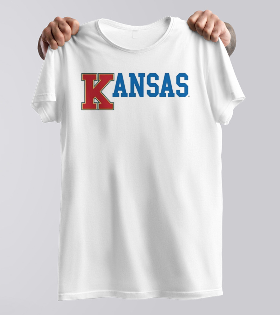 Kansas Jayhawks NCAA College Basketball KANSAS T-Shirt