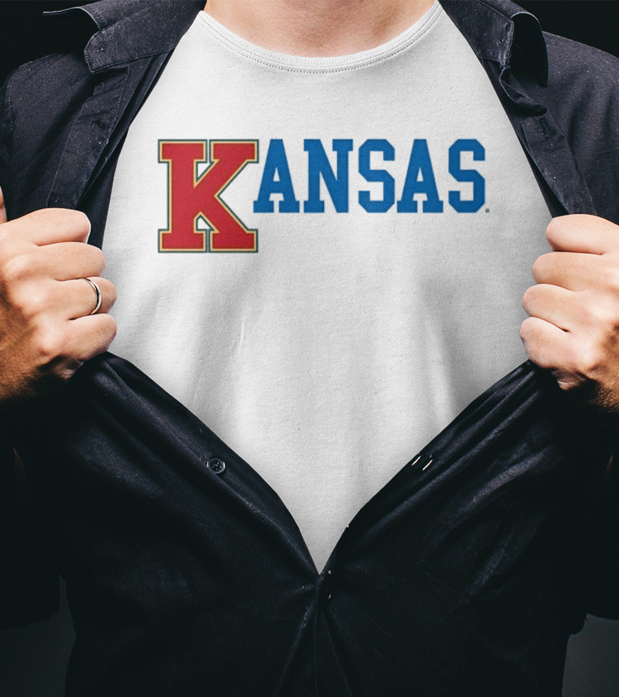 Kansas Jayhawks NCAA College Basketball KANSAS T-Shirt