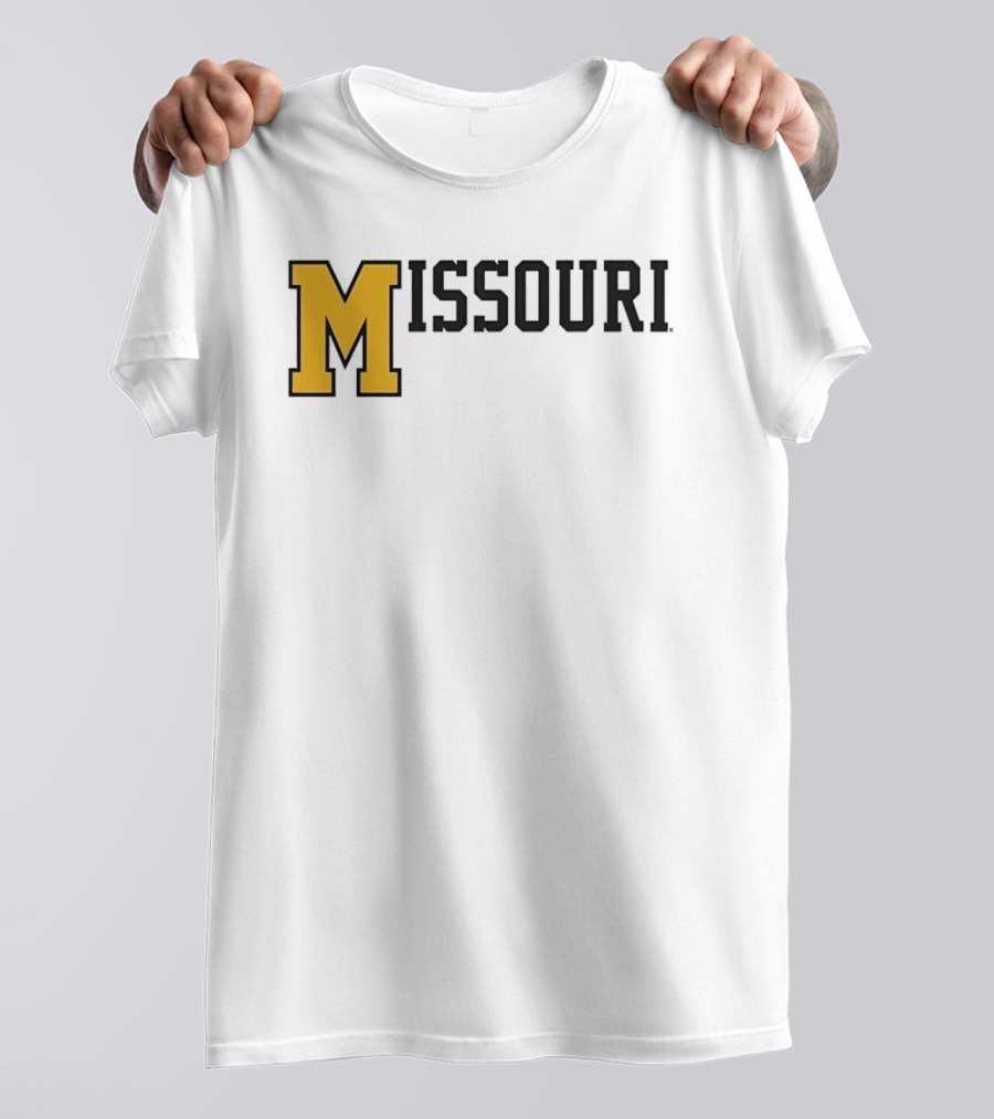 Missouri Tigers Mizzou NCAA College Sports M T-Shirt