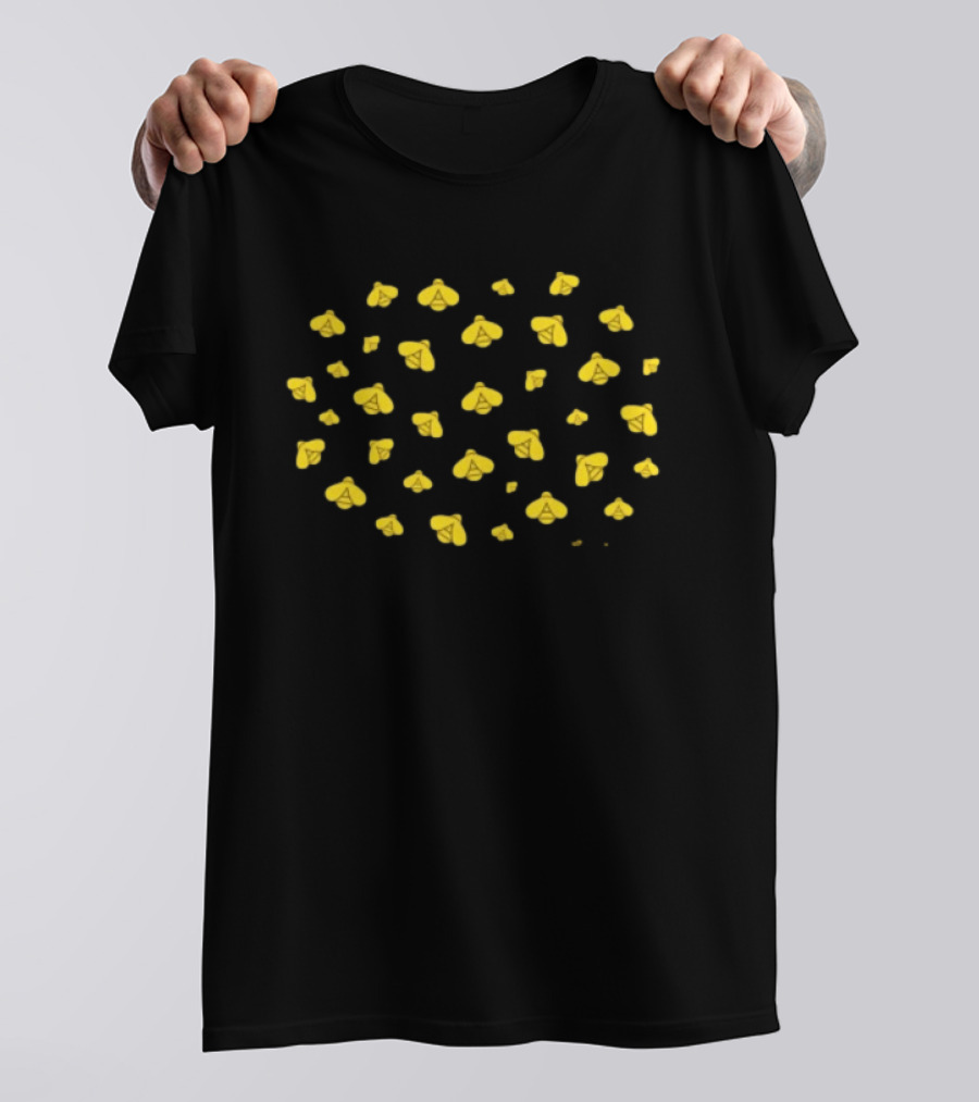 The Bitter Southerner General Store Lightning Bugs Adult Yellow Firefly T-Shirt
