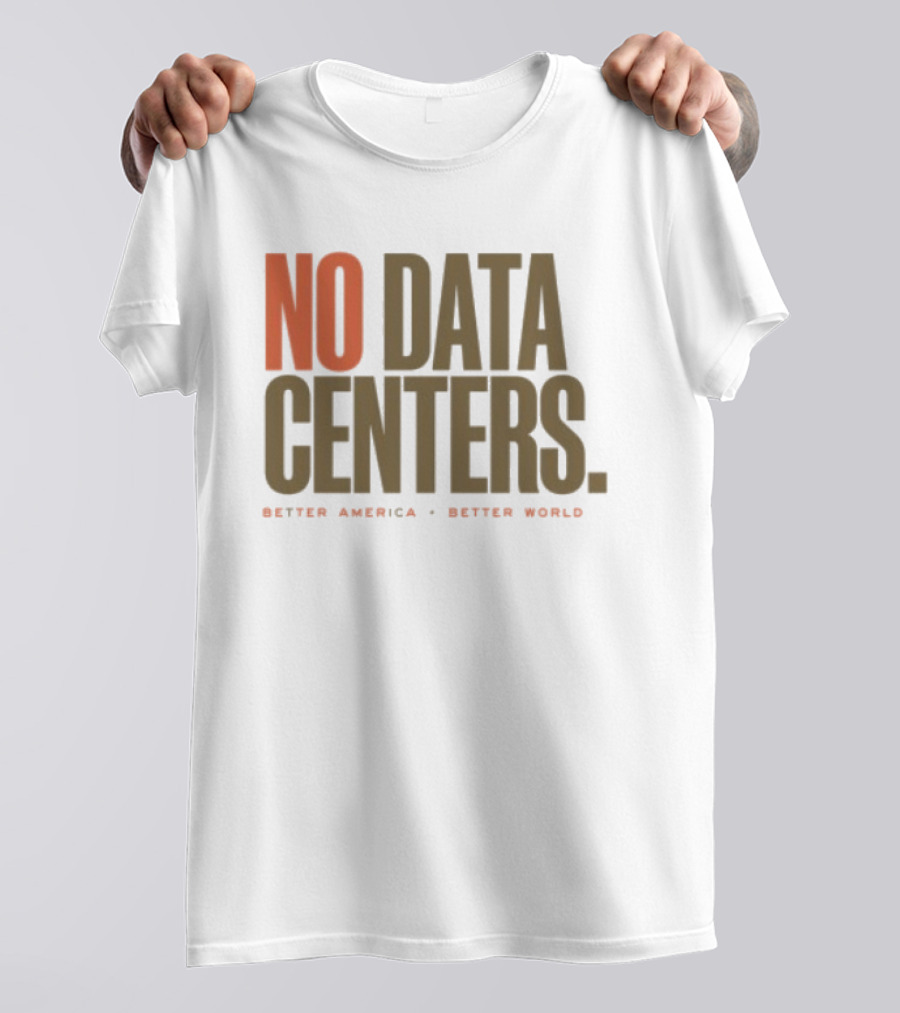The Bitter Southerner General Store No Data Centers Better America Better World T-Shirt