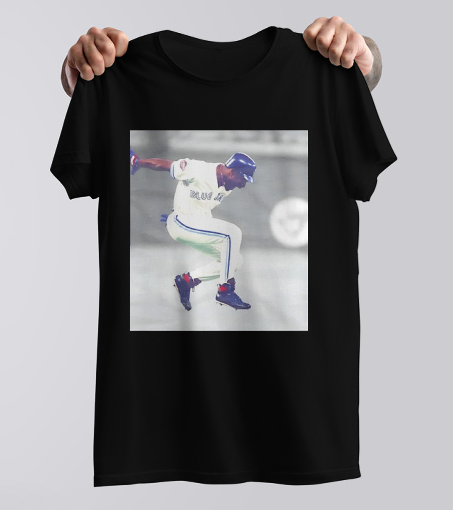 Joe Carter Toronto Blue Jays Baseball Jump Celebration T-Shirt