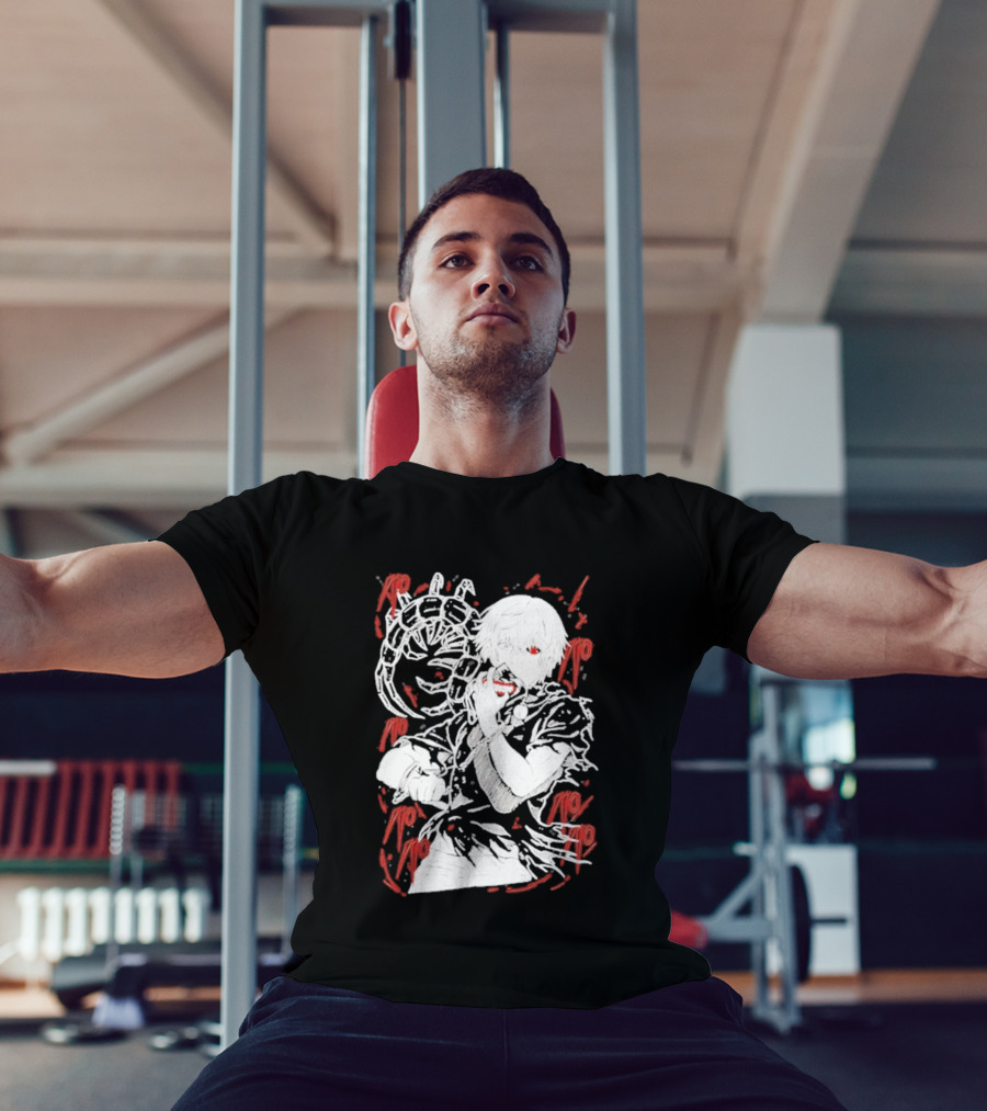 Tokyo Ghoul Kaneki Ken Red Kagune Anime Streetwear T-Shirt
