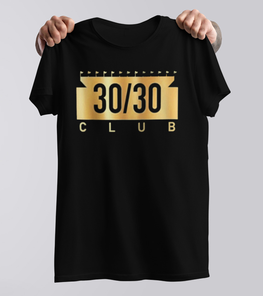 30 30 Club Ballparks Stadium Flags Collection T-Shirt
