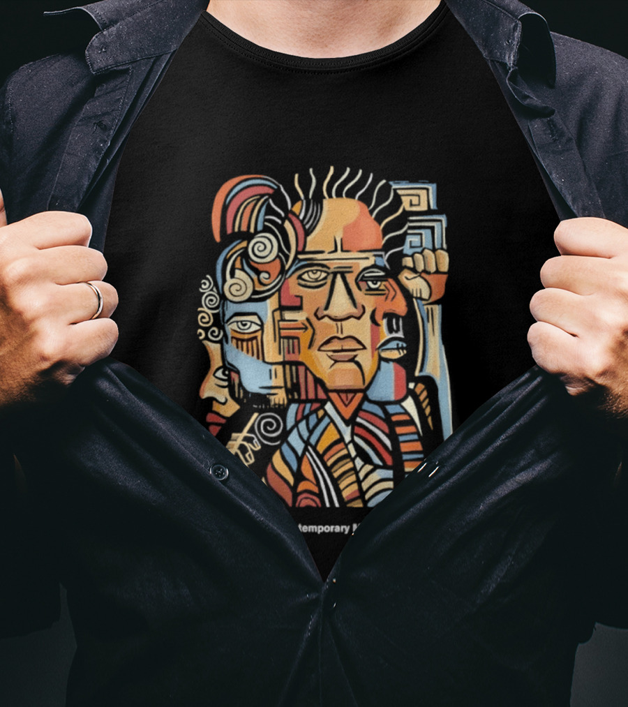 Wiieigh Contemporary Mixed Media Artist T-Shirt