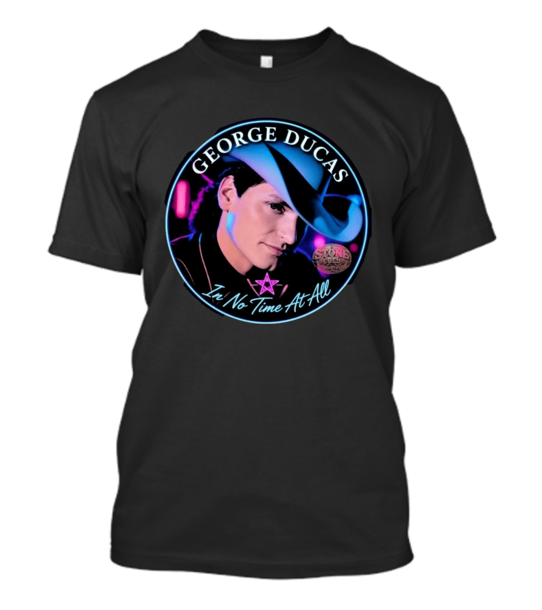 George Ducas In No Time At All Stone Cold Country 1994 T-Shirt