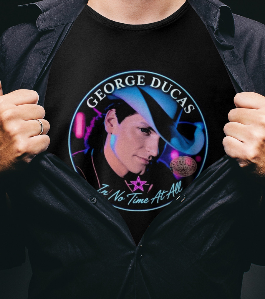 George Ducas In No Time At All Stone Cold Country 1994 T-Shirt