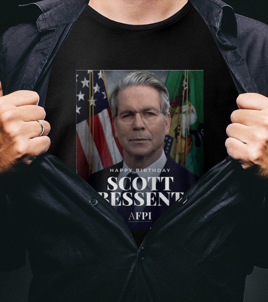 Happy Birthday Scott Bessent AFPI Celebration T-Shirt