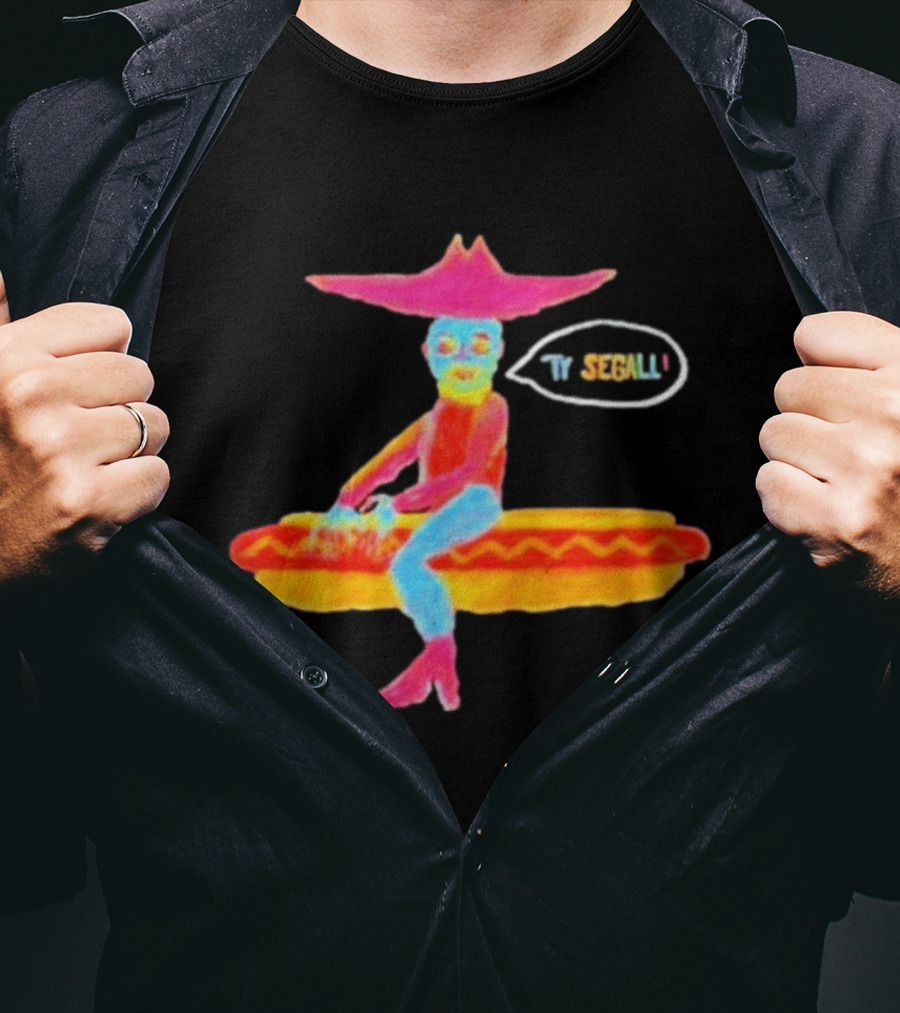 Ty Segall Hotdog Cowboy Surreal Western T-Shirt