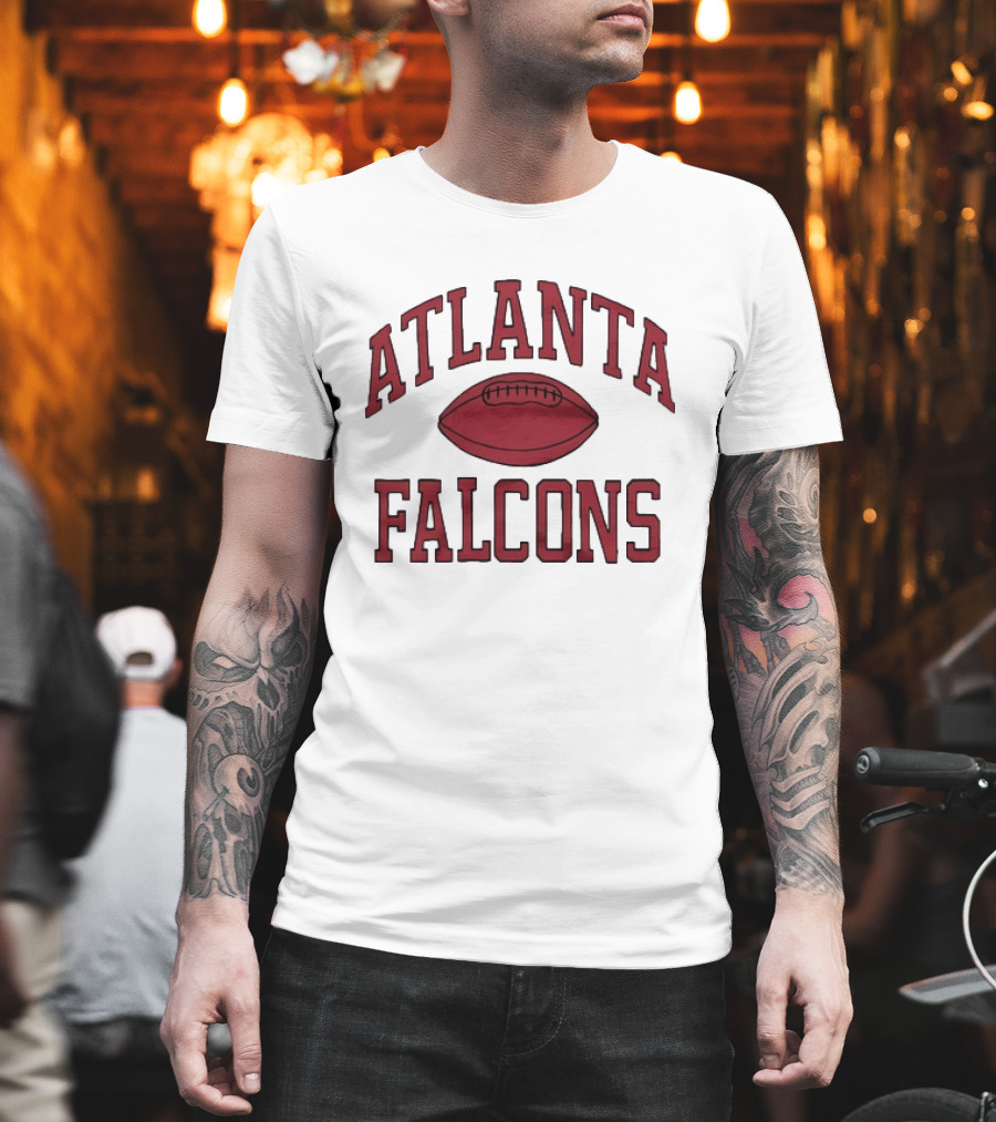 Atlanta Falcons Football Distressed T-Shirt