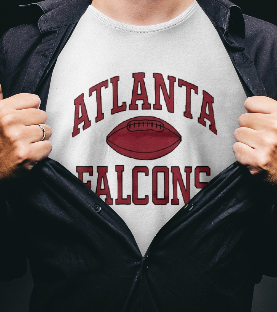 Atlanta Falcons Football Distressed T-Shirt
