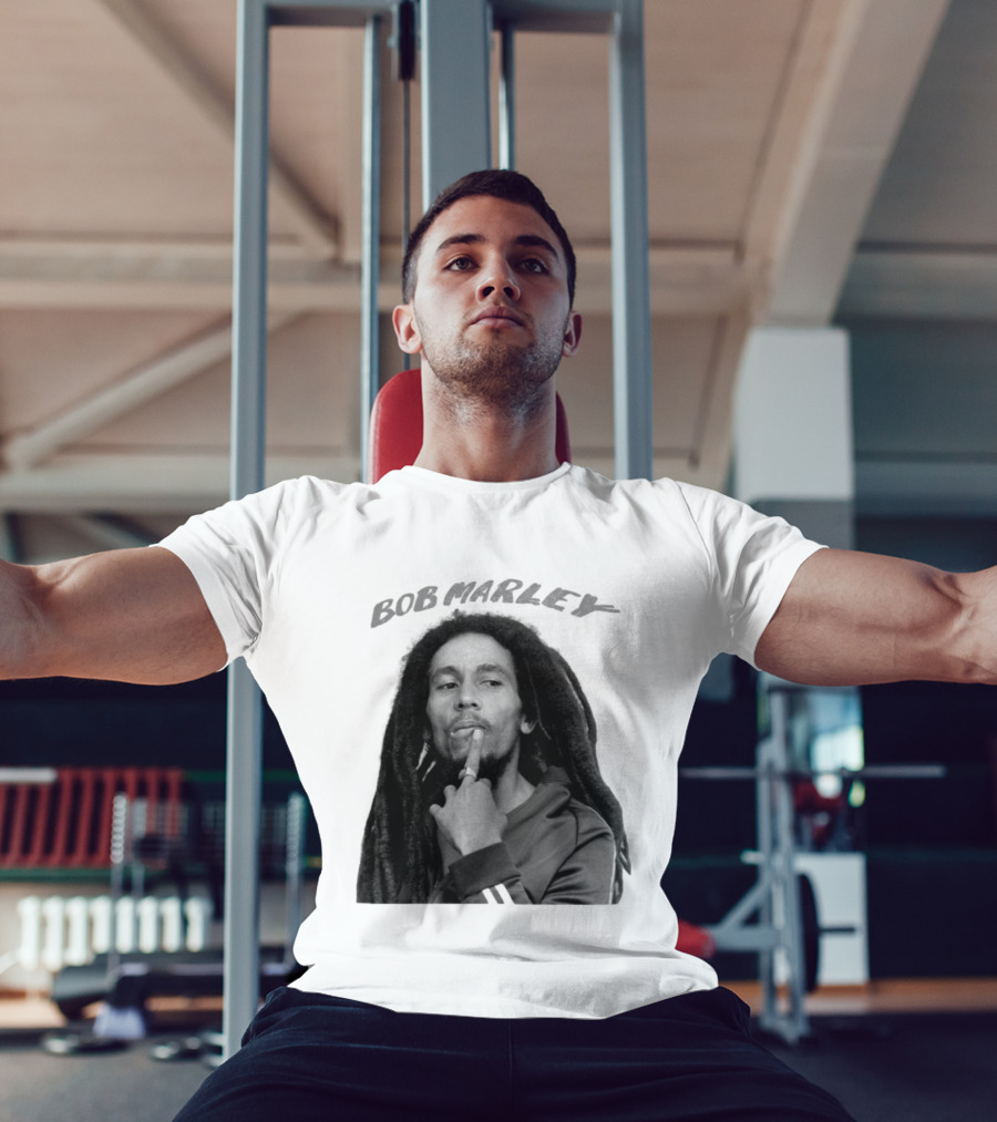 Bob Marley Iconic Pose Jumbo T-Shirt