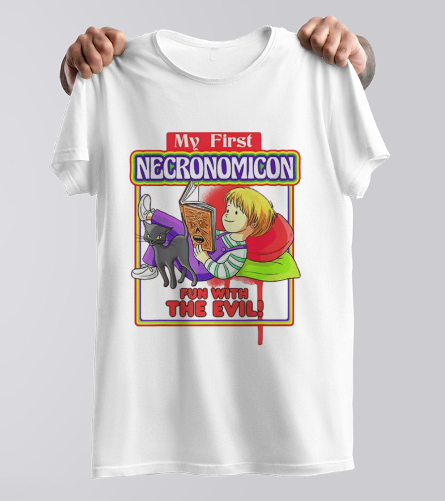 My First Necronomicon Fun With The Evil Dead Necronomicon Ash Williams T-Shirt