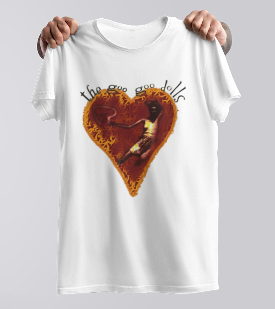 The Goo Goo Dolls Dizzy Up The Girl Heart Basketball Player T-Shirt