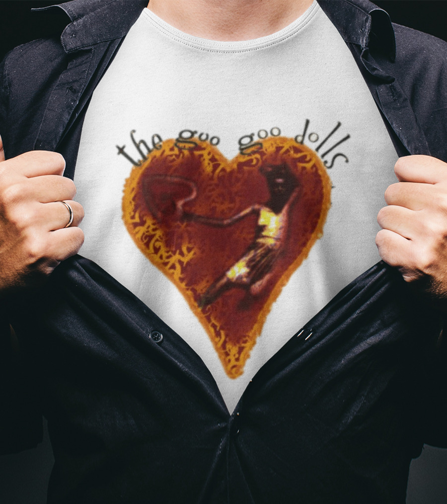 The Goo Goo Dolls Dizzy Up The Girl Heart Basketball Player T-Shirt