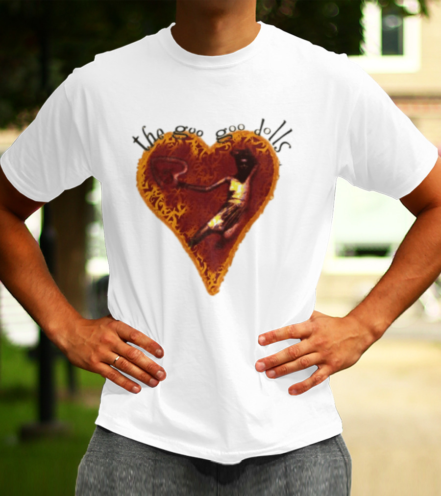 The Goo Goo Dolls Dizzy Up The Girl Heart Basketball Player T-Shirt