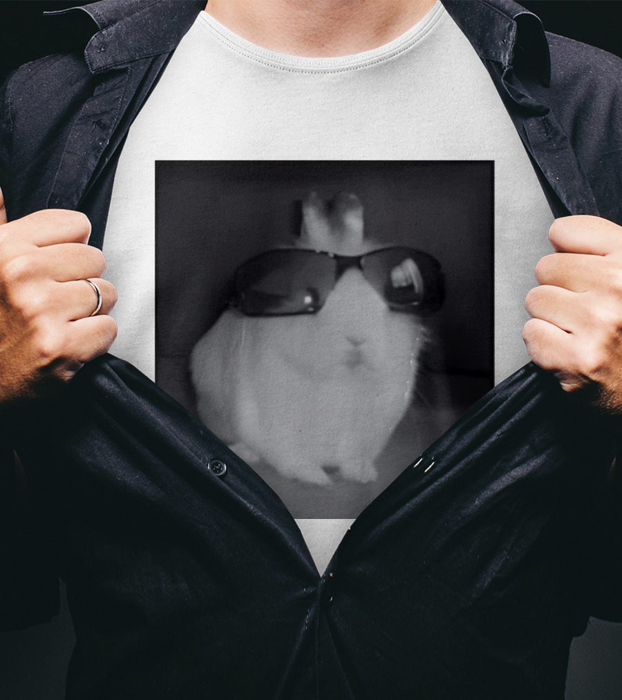 It's Such A Fucked Situation Bunny In Sunglasses Cute Funny Rabbit Wearing Shades T-Shirt