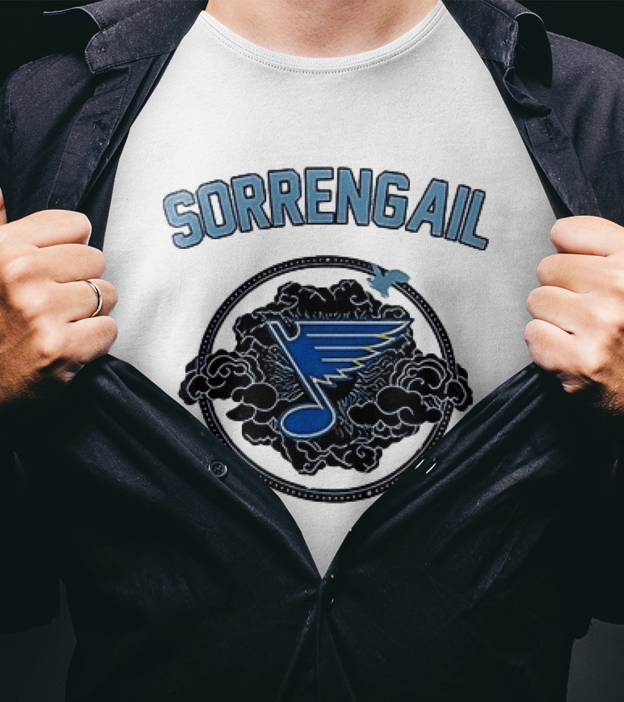 St Louis Blues Sorrengail Fourth Wings Collaboration T-Shirt