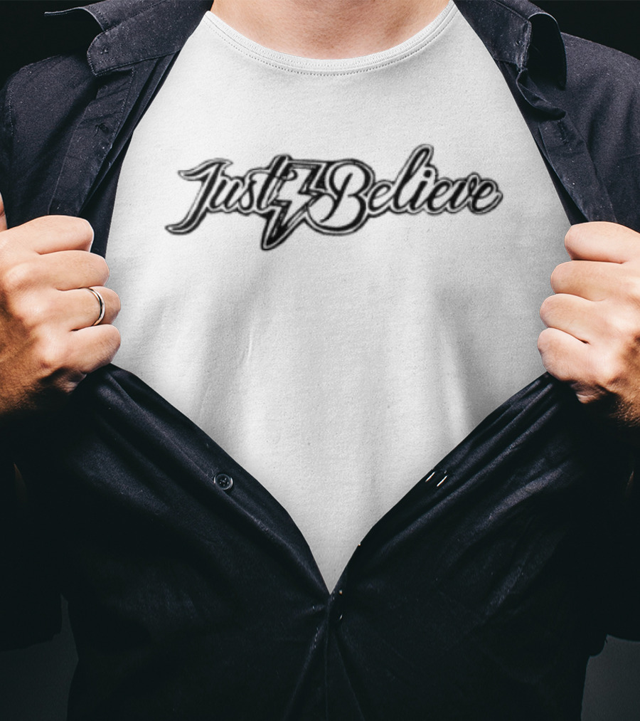 Bailey Zimmerman Store Just Believe White T-Shirt
