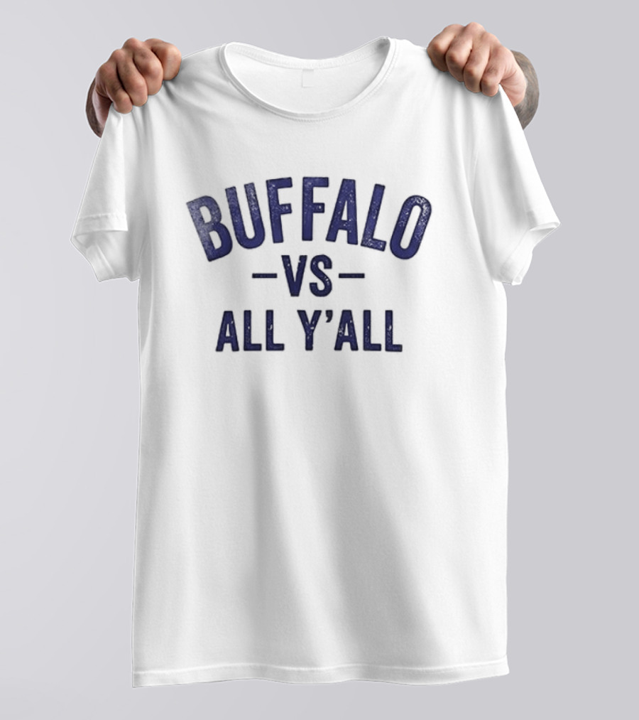 Buffalo Bills Vs All Y'all Patriot Day Flag T-Shirt
