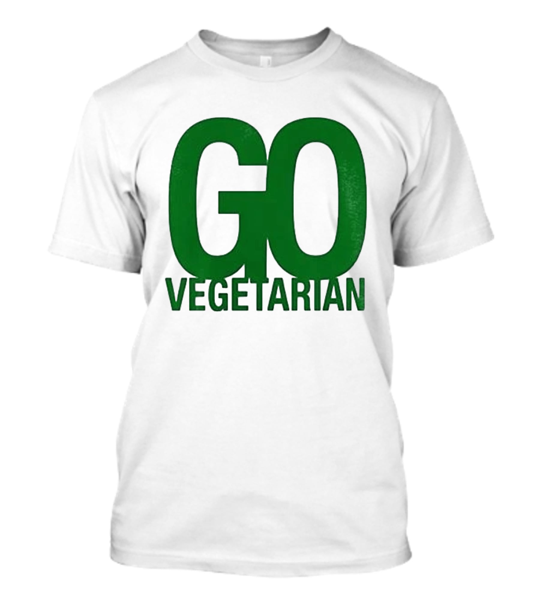 Justice Hamburgers Are Made Of What Go Vegetarian Cow T-Shirt