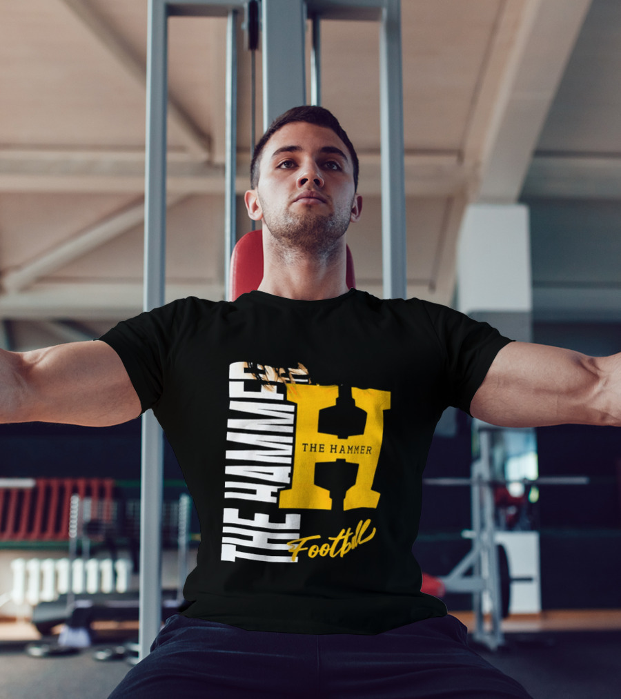 The Hammer H Athletic Football Team T-Shirt