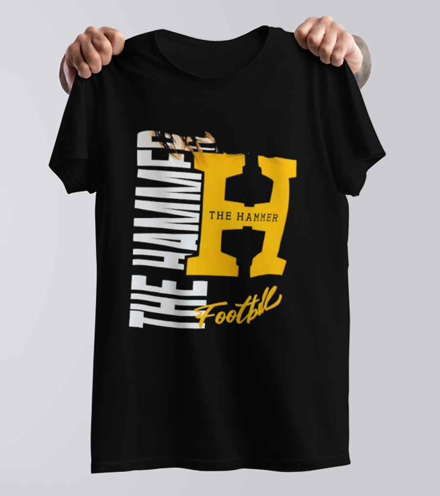 The Hammer H Athletic Football Team T-Shirt