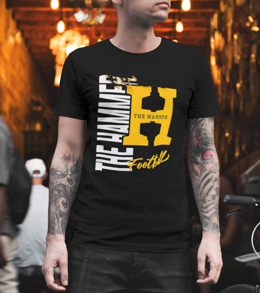 The Hammer H Athletic Football Team T-Shirt