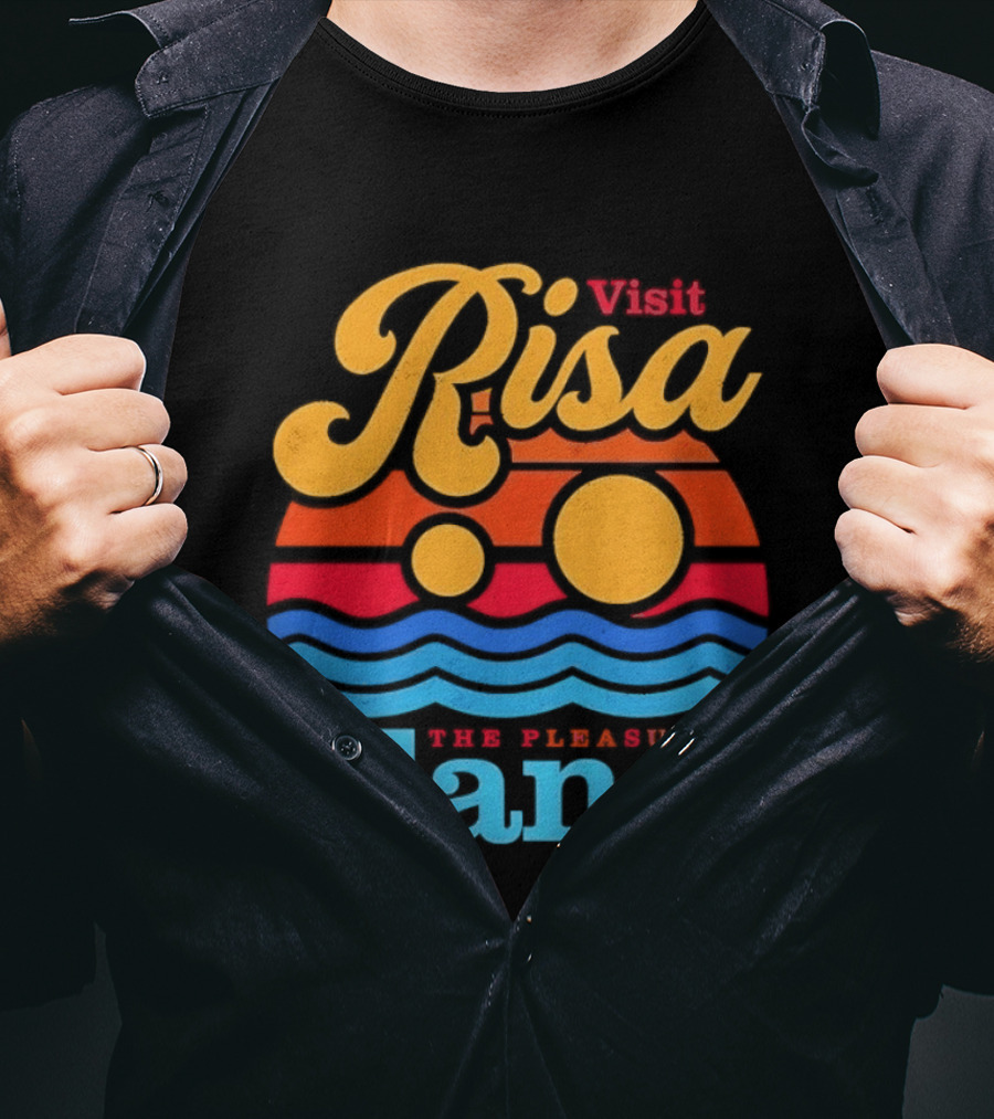 Visit Risa The Pleasure Planet Sci Fi Space Travel Adventure T-Shirt