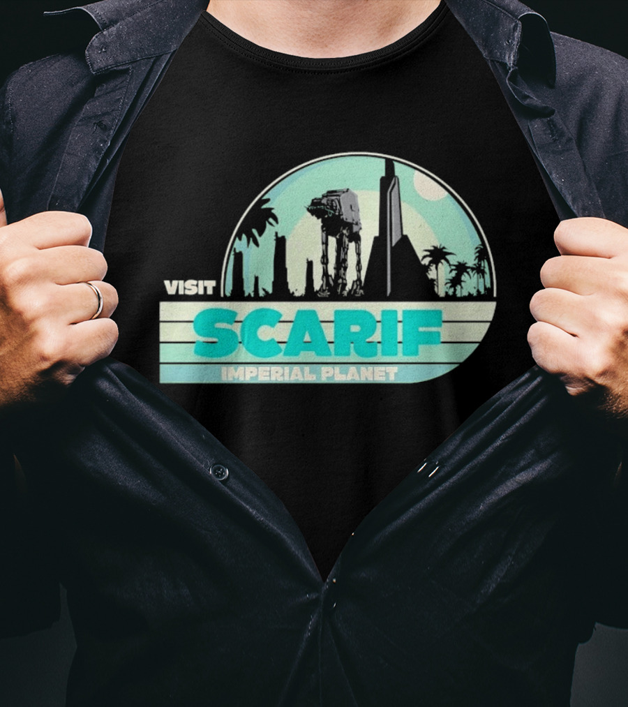 Visit Scarif Imperial Planet Star Wars Rogue One T-Shirt