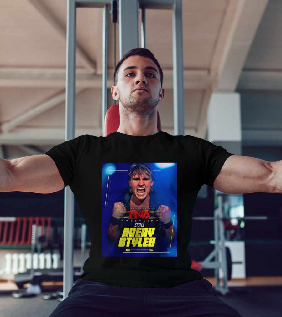 TNA Wrestling Signs Avery Styles Phenomenal Son T-Shirt