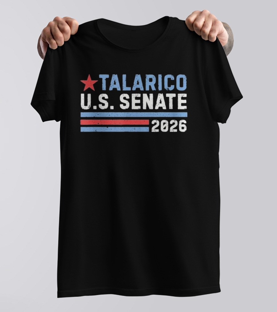 Talarico U.S. Senate 2026 Texas Campaign Star And Stripes T-Shirt