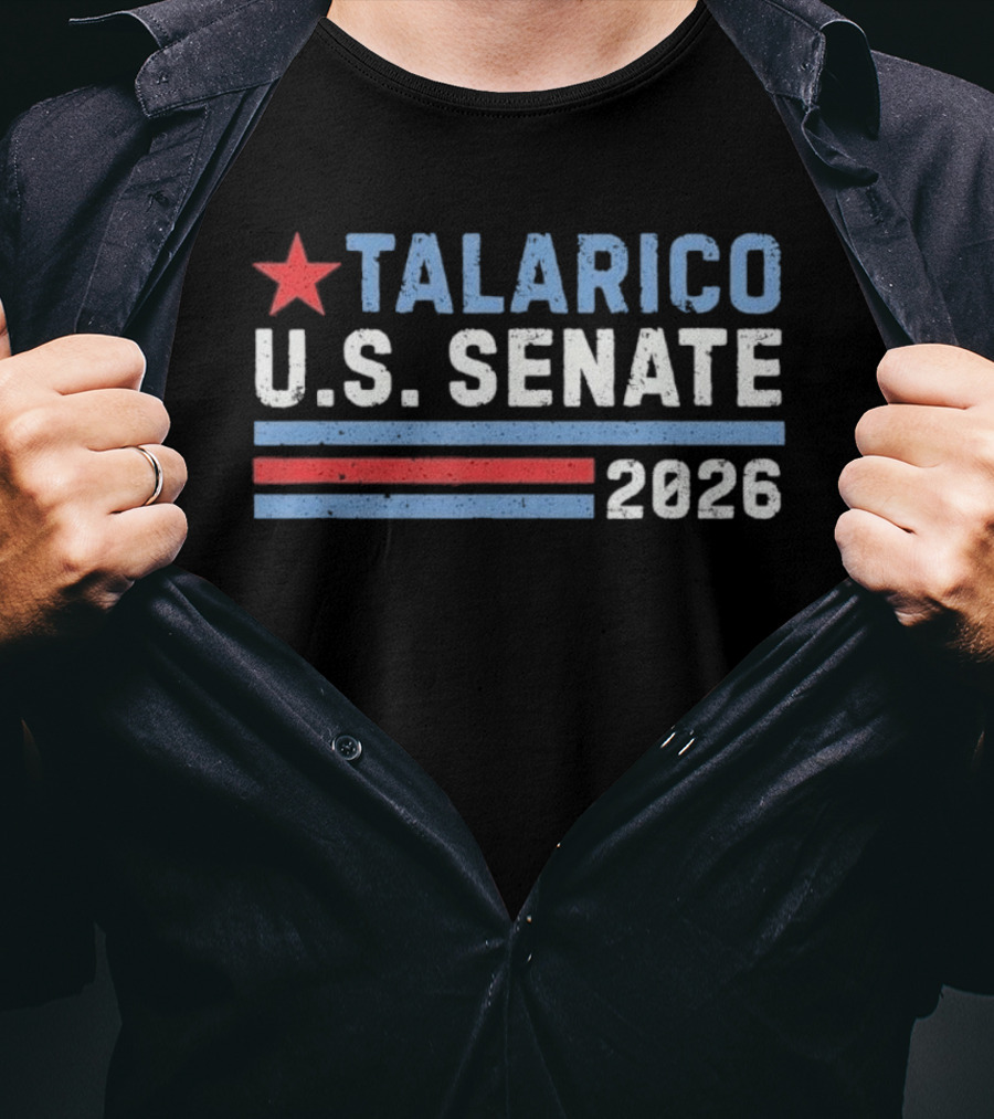 Talarico U.S. Senate 2026 Texas Campaign Star And Stripes T-Shirt