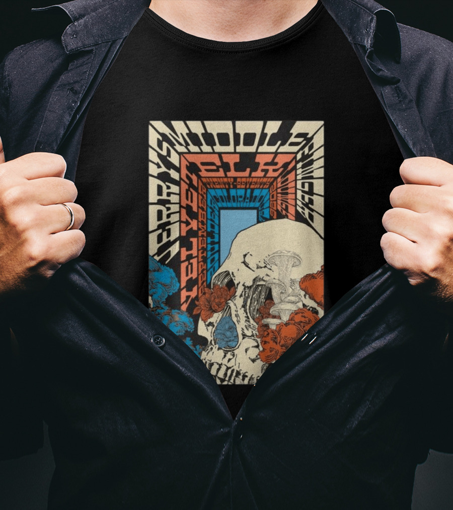 Jerry's Middle Finger Boulder Colorado September 27 2026 Skull T-Shirt
