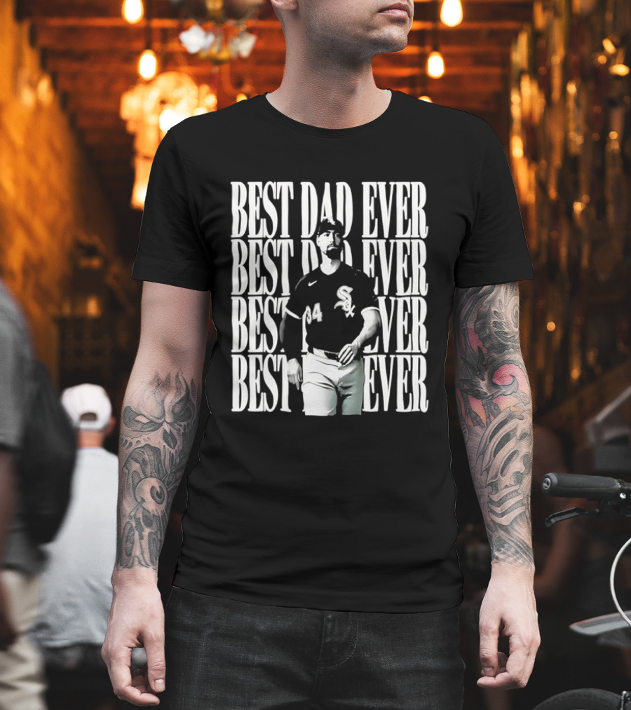 Chicago White Sox Best Dad Ever Player Number 84 T-Shirt
