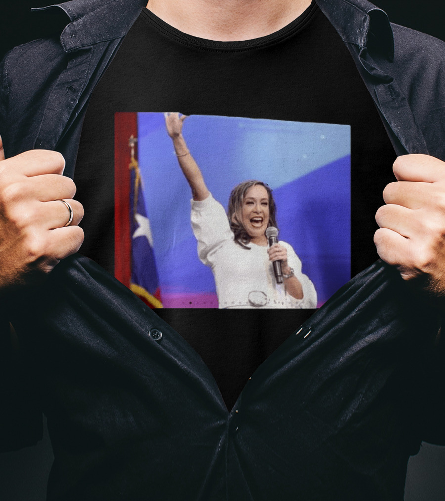 Monica De La Cruz Texas USA 2026 Campaign Event Image T-Shirt