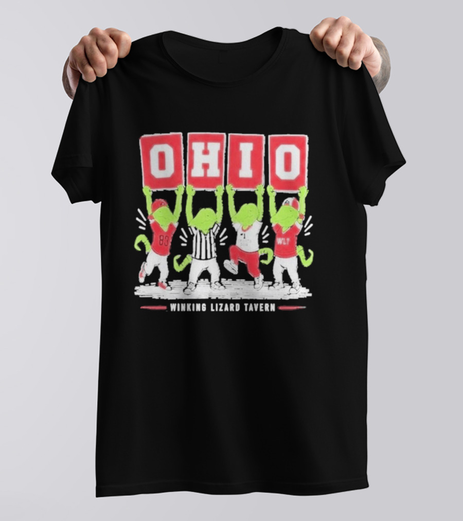 Ohio Winking Lizard Tavern Football Celebration T-Shirt
