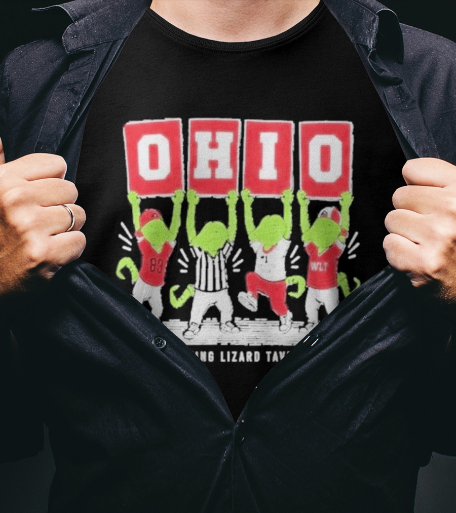 Ohio Winking Lizard Tavern Football Celebration T-Shirt