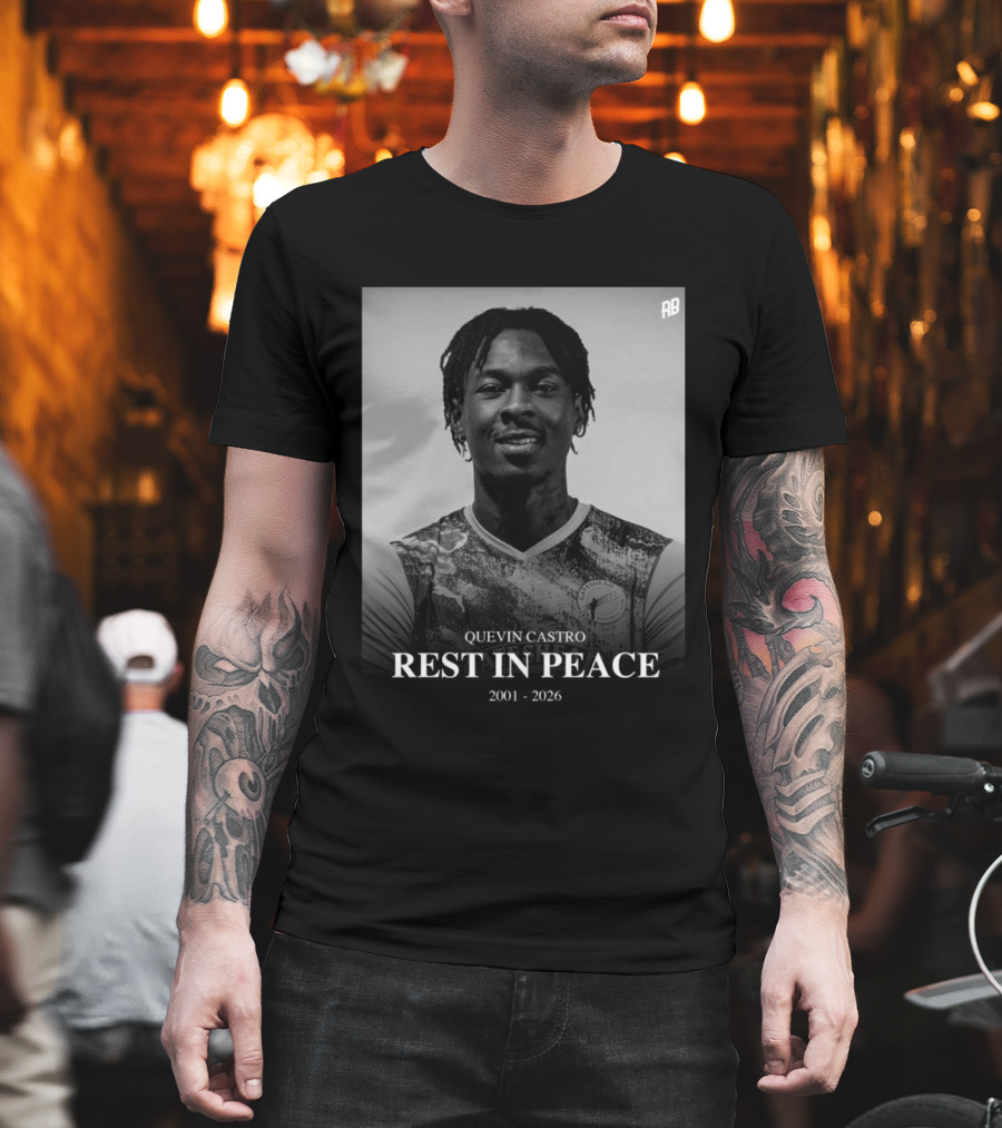 Quevin Castro Rest In Peace 2001 2026 Gateshead FC T-Shirt