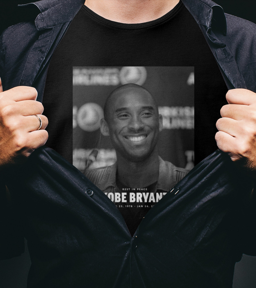 Rest In Peace Kobe Bryant Aug 23 1978 Jan 26 2020 T-Shirt