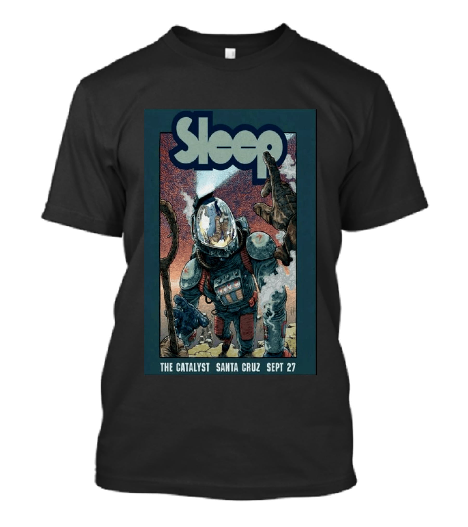 Sleep Tour The Catalyst Santa Cruz Sept 27 2026 T-Shirt