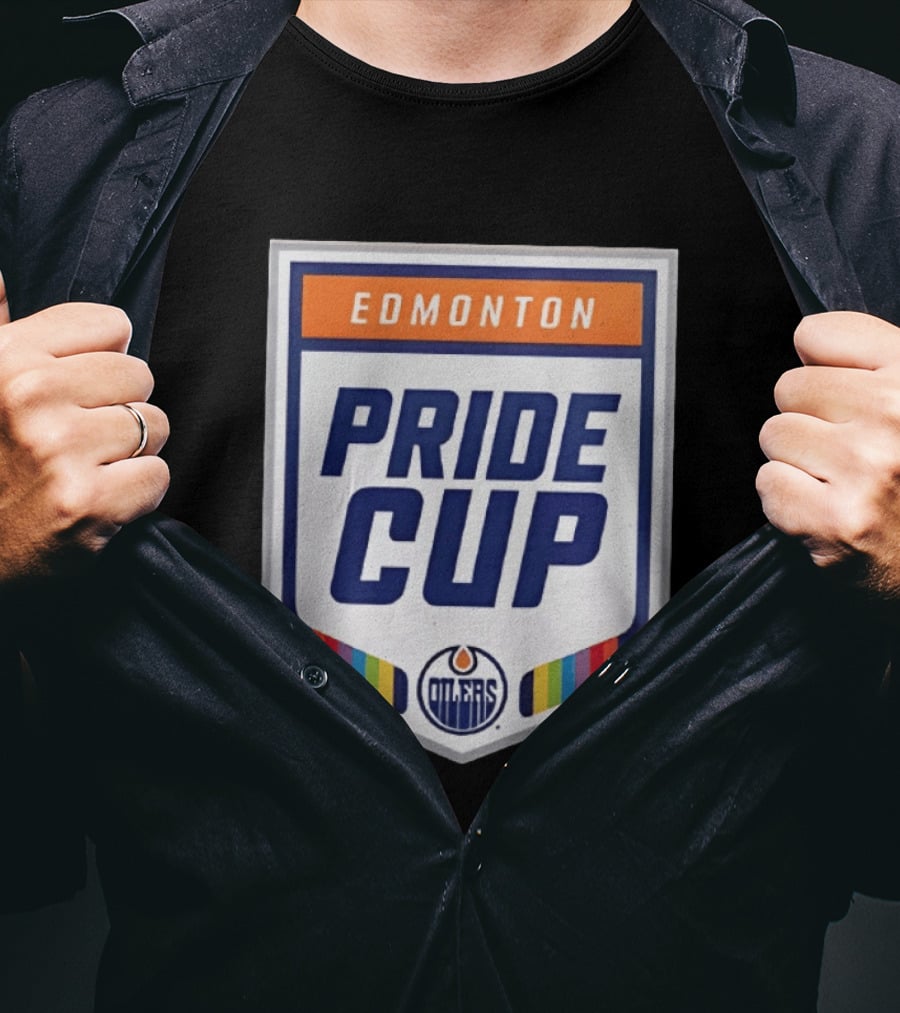 Edmonton Oilers Pride Cup 2026 Official Event T-Shirt