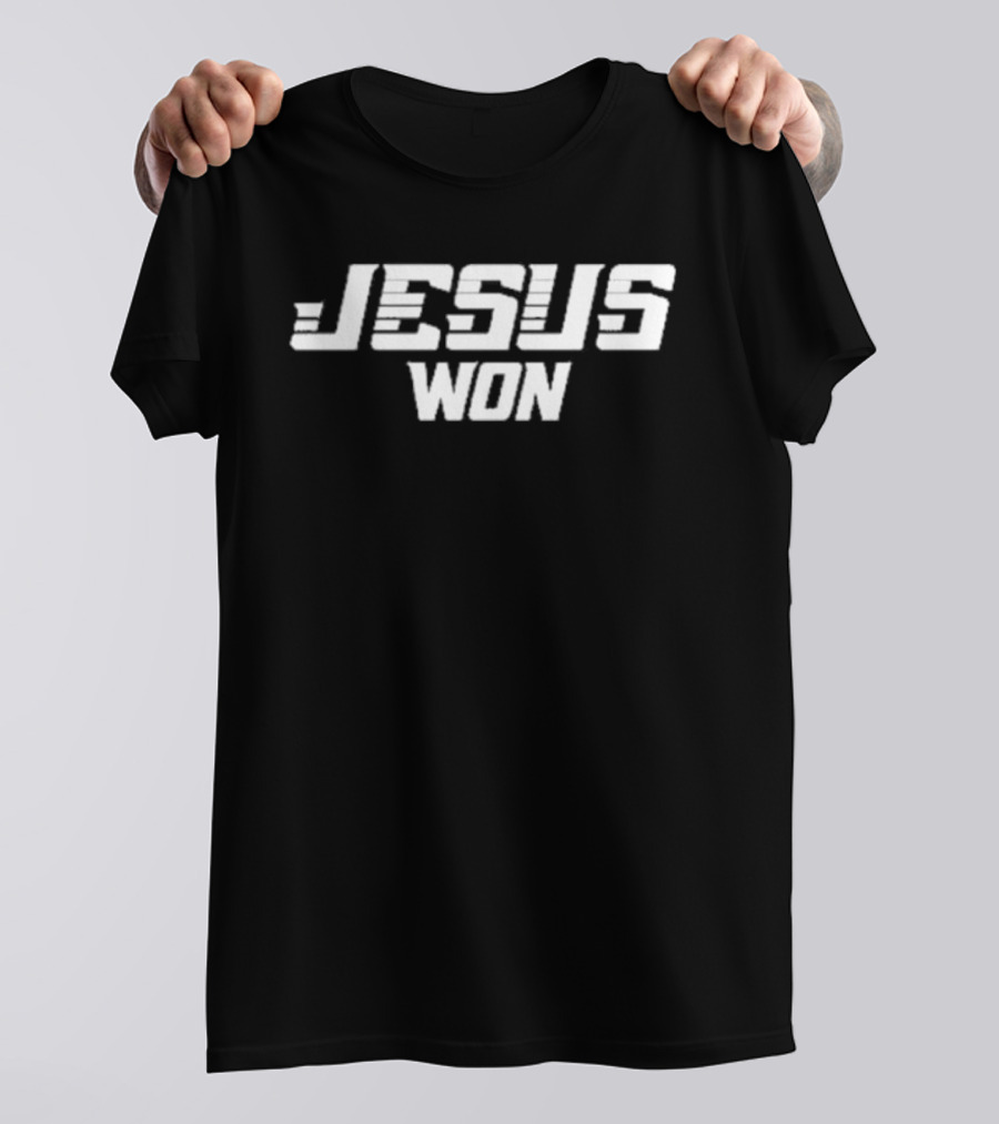 Grand Canyon Baseball Jesus Won Text Christian T-Shirt